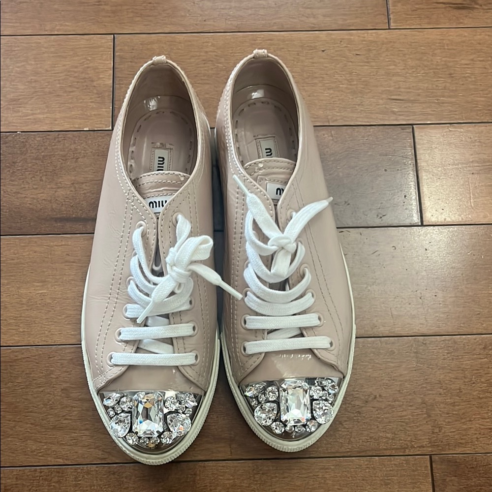 Miu Miu Women's  Embellished Sneakers